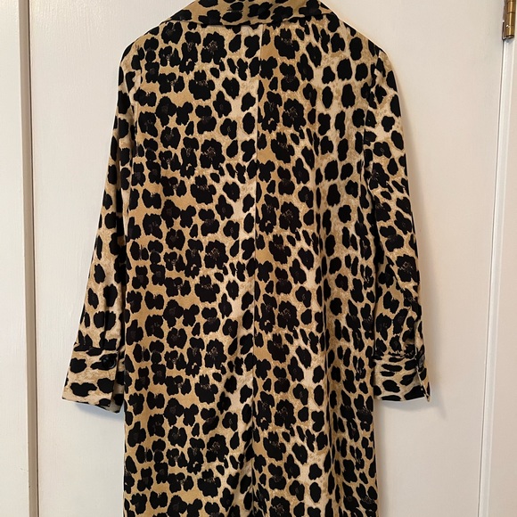 ZARA LEOPARD DRESS SIZE SM ADORABLE GREAT USED CONDITION - Picture 7 of 10